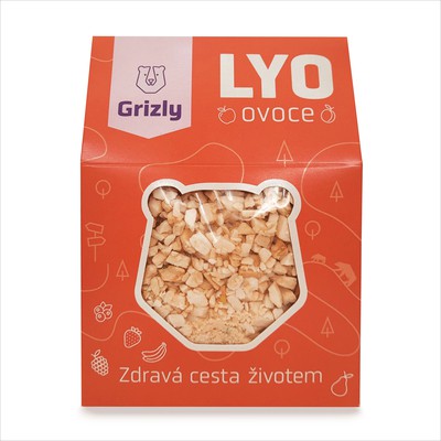 GRIZLY Jablka lyofilizovaná