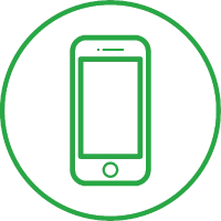 ikona mobilního telefonu